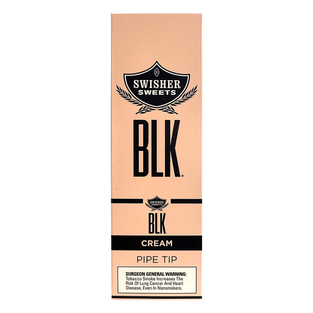 Swisher Sweets BLK Cream Tip Cigarillos Machine Made Swisher Sweets 
