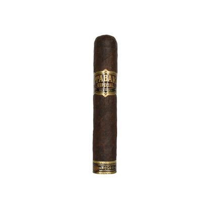 Tabak Especial Negra Premium Cigars in a robust size, featuring dark wrapper and rich tobacco leaf details.