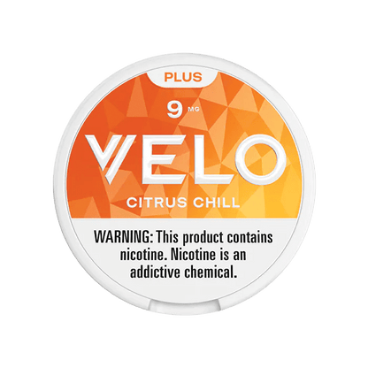 Velo Plus Nicotine Pouches Citrus Smokeless Velo 