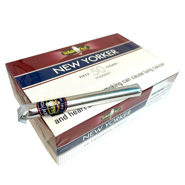 White Owl New Yorker Cigars Machine Made White Owl 