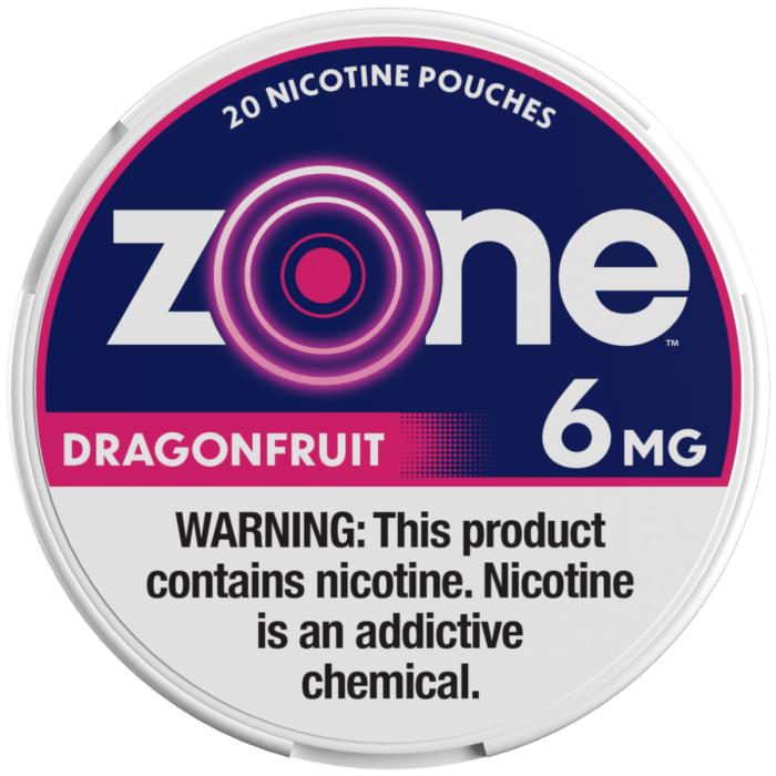 zone tobacco pouches Zone Nicotine Pouches Dragon Fruit zone tobacco pouches Zone Nicotine Pouches Dragon Fruit