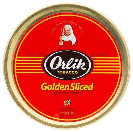 Orlik Golden Sliced Pipe Tobacco Pipe Tobacco Orlik Golden Sliced 1.75oz Tin 1.75oz Tin 