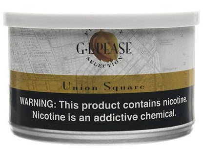 G.L. Pease Union Square Premium Pipe Tobacco Pipe Tobacco G.L. Pease Union Square 2oz Tin 