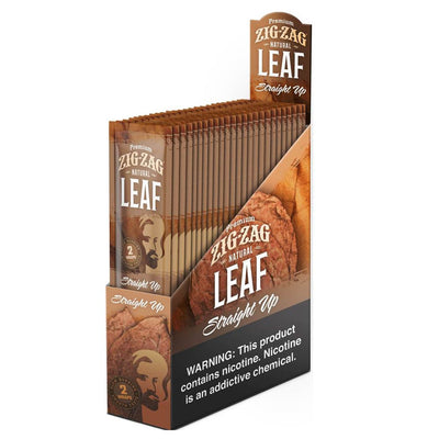 Zig Zag Leaf Wraps Straight Up - Mom's Cigars