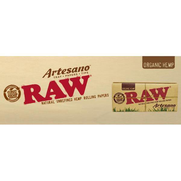 Raw Organic Hemp Artesano Rolling Papers RYO Supplies Raw 