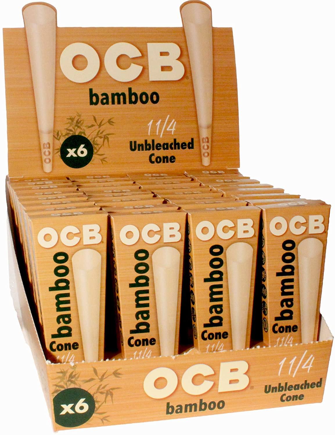 OCB Bamboo 1 1/4 Cones Cigar Cones OCB 