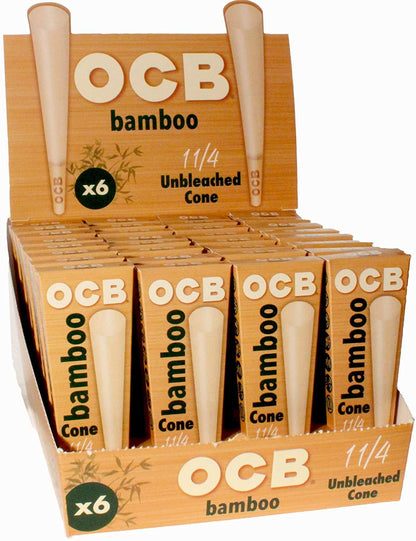 OCB Bamboo 1 1/4 Cones Cigar Cones OCB 