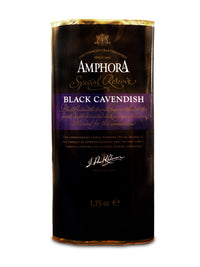Amphora Black Cavendish Pipe Tobacco - Mom's Cigars