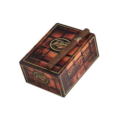 Tatiana Classic Night Cap flavored cigar, premium cigar with a smooth, dark wrapper and detailed band design.