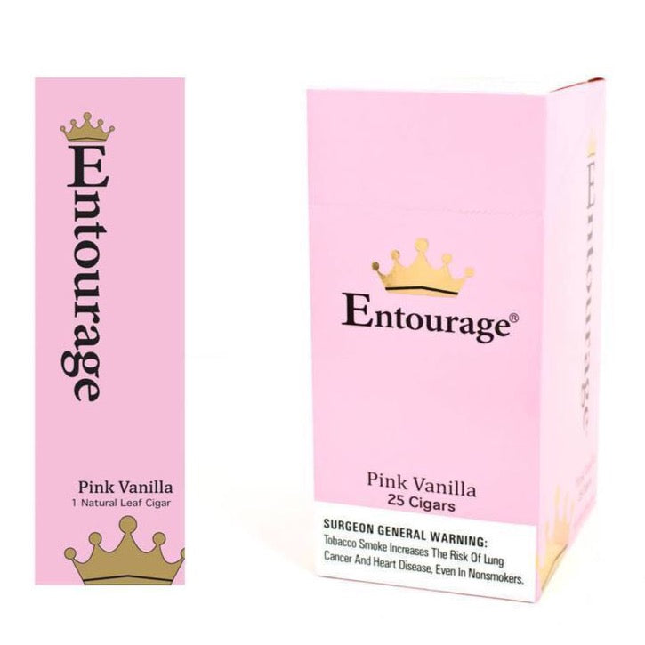 Entourage Pink Vanilla Cigars Machine Made Entourage 