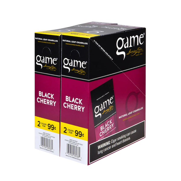 Game Cigars Game Cigarillos Black Cherry Mom's Cigars