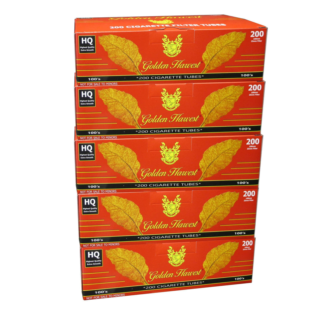 Golden Harvest Red (Full Flavor) Cigarette Tubes