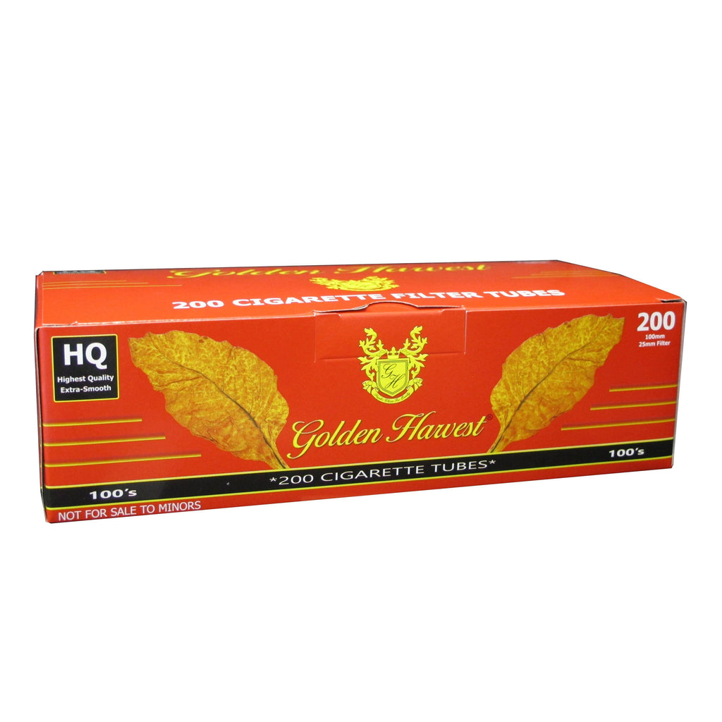 Golden Harvest Red (Full Flavor) Cigarette Tubes
