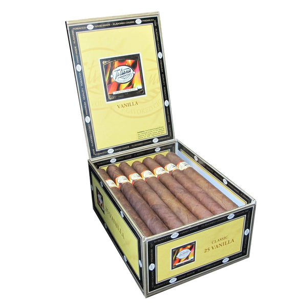 Tatiana Classic Flavored Cigars Premium Cigars Tatiana Vanilla Corona (6.0" x 44) Box of 25 