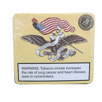 Muwat Kentucky Fire Cured Ponies Tins Premium Cigars Drew Estate KFC Ponies (4.0 x 32) 10ct Tin 