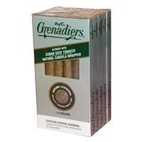 Antonio y Cleopatra Silver Grenadiers cigars in a 5x6 pack, machine-made natural cigars from the Antonio y Cleopatra brand.