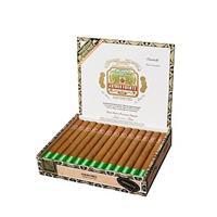 Box of Arturo Fuente Churchill premium cigars with natural wrapper, showcasing a 25-count box of high-quality Arturo Fuente cigars.