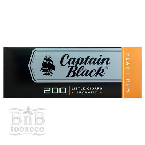 Captain Black Peach Rum Little Cigars - Mom's Cigars