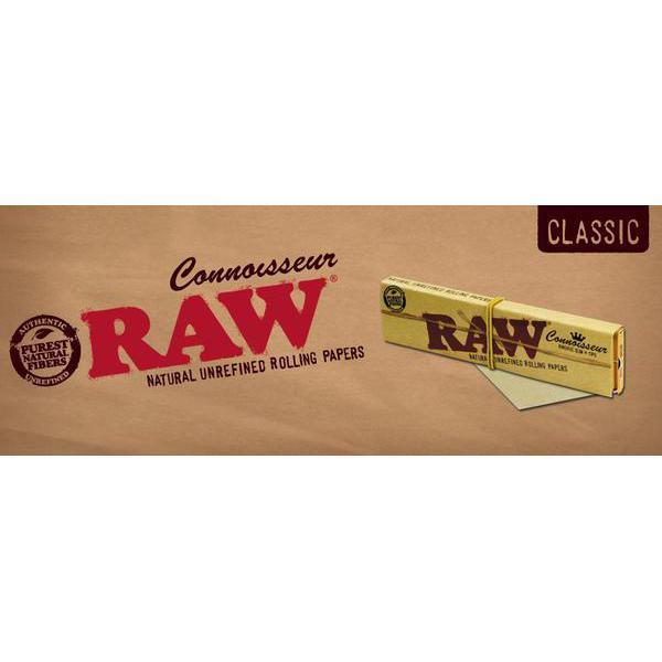 Raw Classic Connoisseur Rolling Papers RYO Supplies Raw 