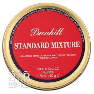 Peterson Standard Mixture Pipe Tobacco tin featuring a classic round metal container with detailed label design.
