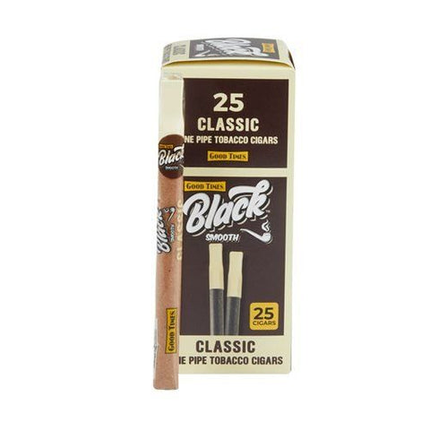 Good Times Black Smooth Classic Cigars | Machine Made