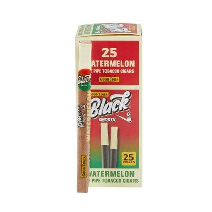 Good Times Black Smooth Watermelon Cigars Machine Made Good times 