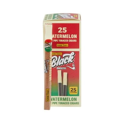 Good Times Black Smooth Watermelon Cigars Machine Made Good times 