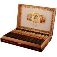 Box of La Aroma de Cuba Mi Amor Reserva premium cigars in a 24-count box, showcasing the elegant packaging and cigar band design.