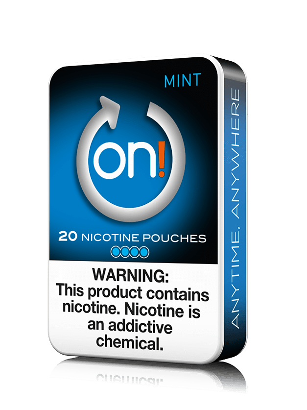 on smokeless tobacco pouches ON! Nicotine Pouches Mint