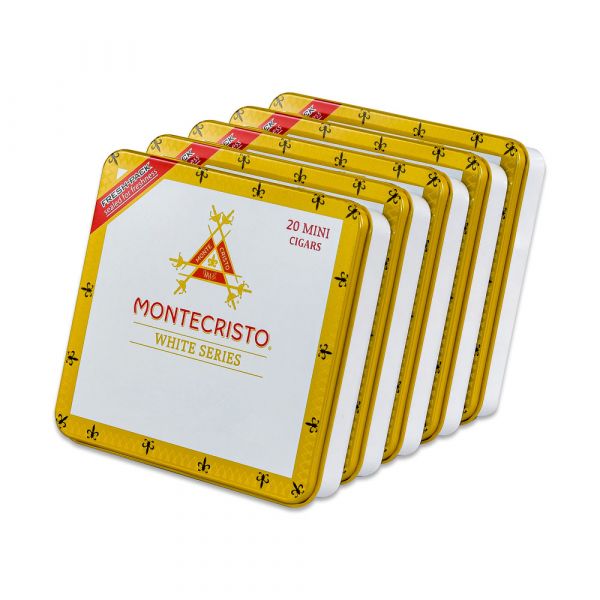 Montecristo White Mini Tins Premium Cigars Montecristo 