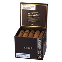 Box of Nub Nuance Premium Cigars, Cafe Cappuccino flavor, 20 cigar pack in a sleek packaging with branding and product details visible.