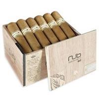 Box of Nub Connecticut premium cigars with 24 cigars in a sleek box, featuring natural Connecticut wrapper and smooth tobacco.