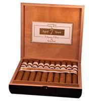 Box of Rocky Patel Vintage 1999 Premium Cigars featuring 20 Churchill-sized cigars in a sleek packaging.