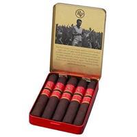 Assorted Rocky Patel Small Cigars in a tin, featuring premium sungrown cigars with visible packaging and branding.