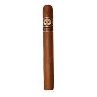 Single Romeo y Julieta Reserve Churchill premium cigar with dark wrapper, showcasing detailed band and smooth tobacco leaf.