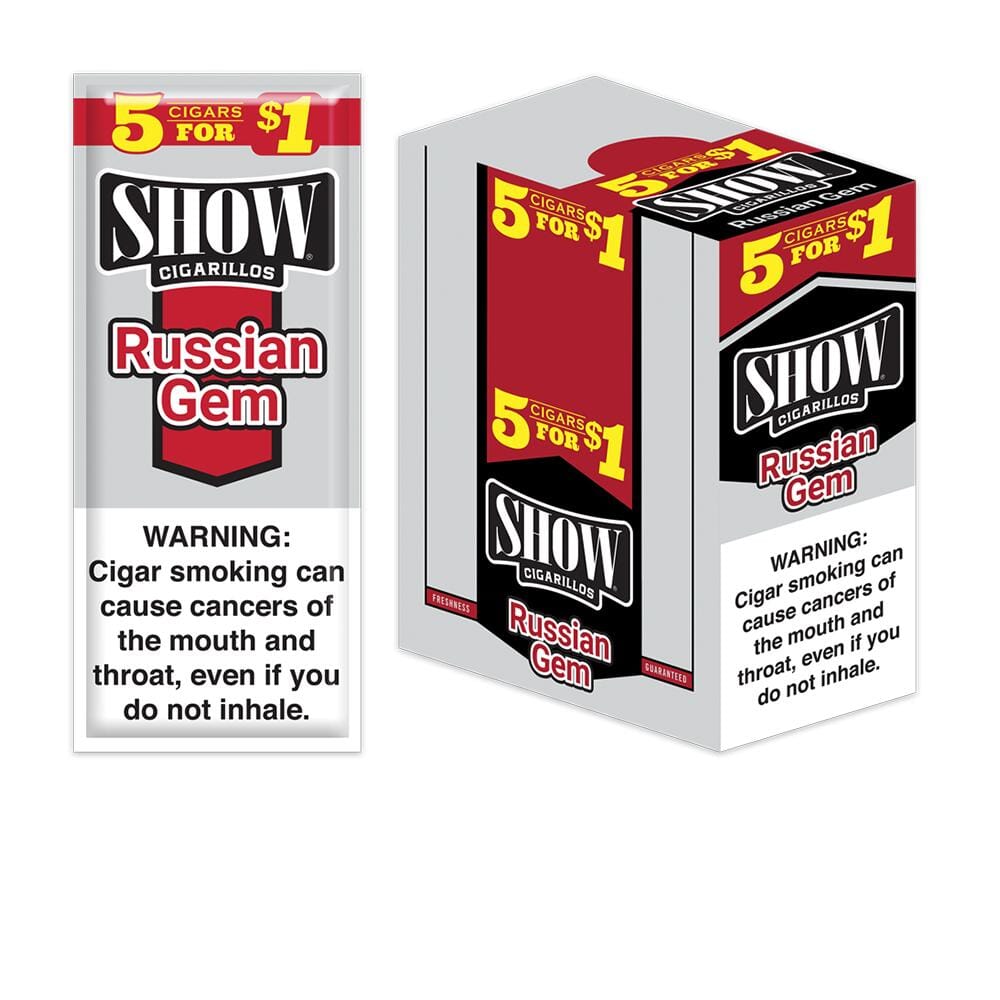 Show Russian Gem Cigarillos Machine Made Show 