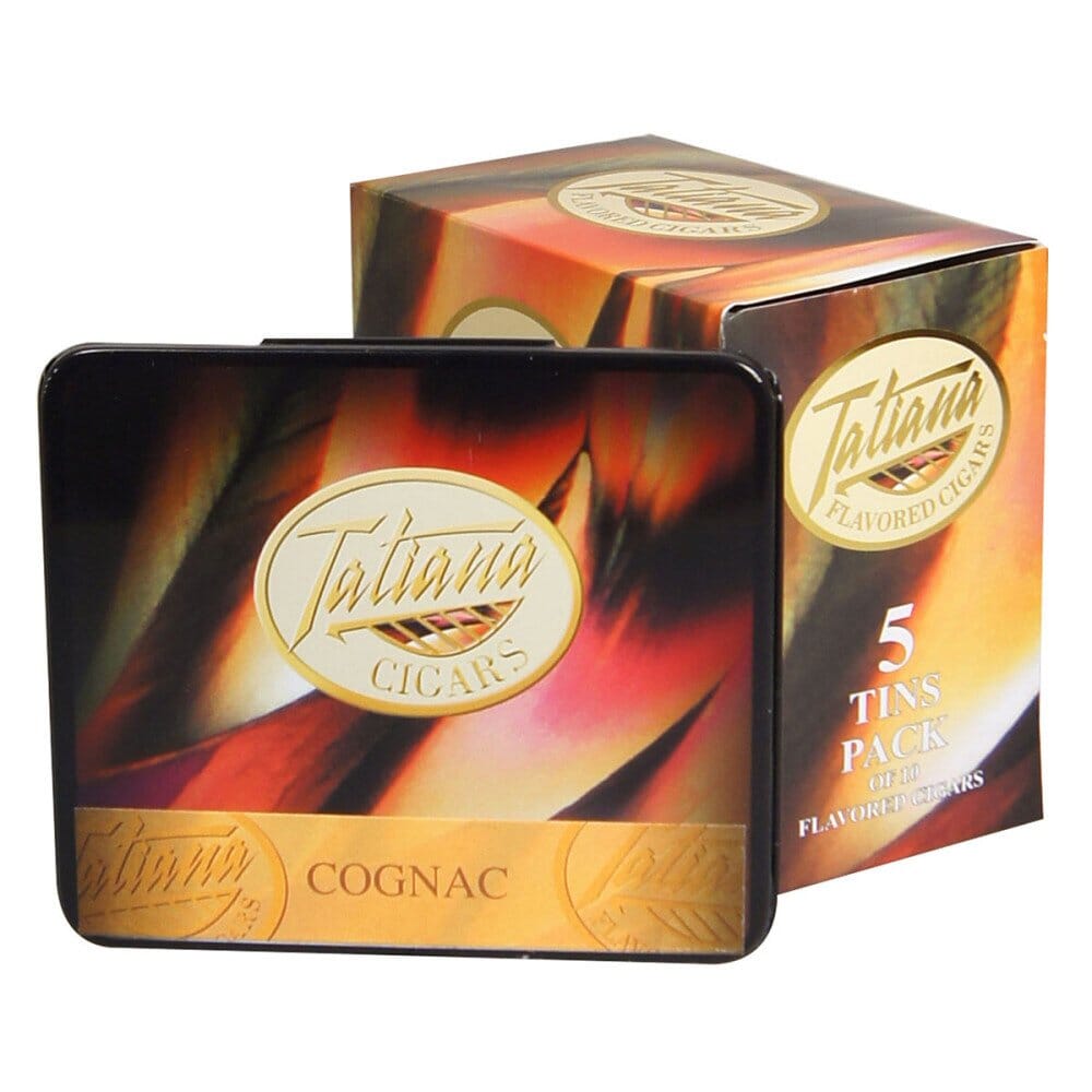 Tatiana Mini Cognac Cigarillos Premium Cigars Tatiana 